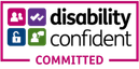 Disability confident logo