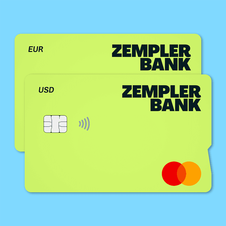 Zempler Bank USD & Euro travel cards